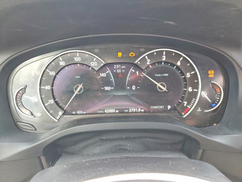 2019 BMW X3 VIN 5UXTR9C52KLD90813 COPART salvage auction — FRONT END, PA - CERT OF TITLE, sold $9,000 on 2026-08-02 (photo 9)