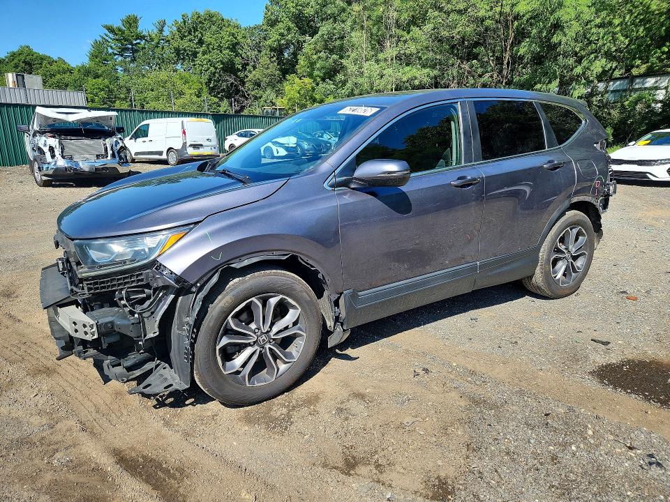 2021 Honda Cr-v VIN 5J6RW1H58ML006333 COPART salvage auction — FRONT END, FL - CERTIFICATE OF TITLE, sold $9,500 on 2026-08-03 (photo 1)