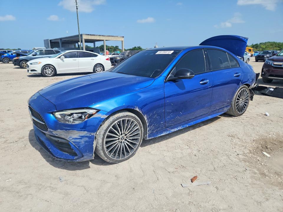 2023 Mercedes-benz VIN W1KAF4GB9PR149410 COPART salvage auction — REAR END, Fl - Certificate Of Title (P), sold $12,400 on 2026-07-28 (photo 1)
