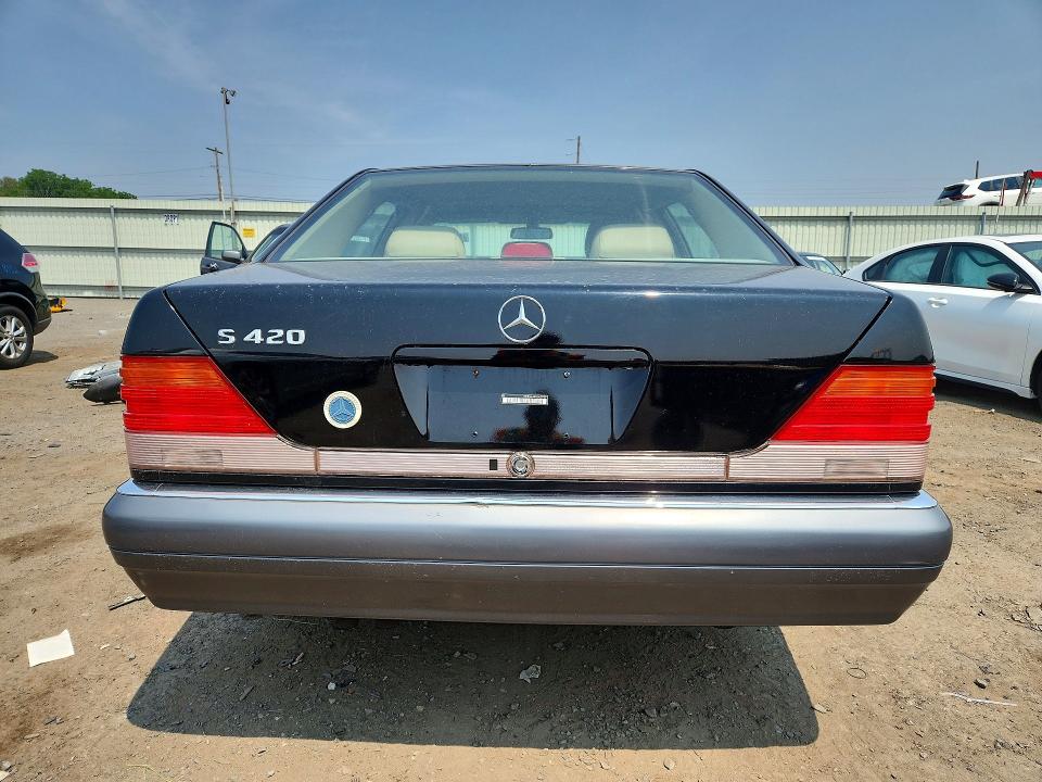 1995 Mercedes-benz S class VIN WDBGA43E8SA277159 COPART salvage auction — NORMAL WEAR, PA - CERT OF TITLE, sold $3,100 on 2026-07-24 (photo 6)