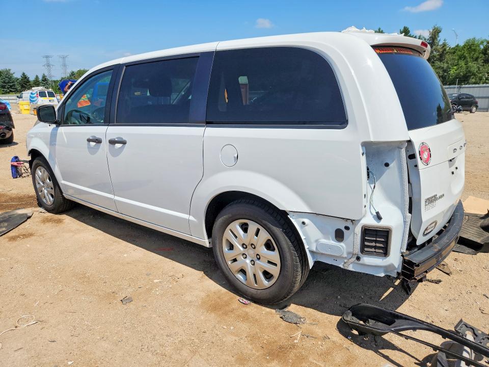 2020 Dodge Caravan VIN 2C4RDGBG9LR183956 COPART salvage auction — FRONT END, Il - Salvage Certificate, sold $5,600 on 2026-08-11 (photo 2)