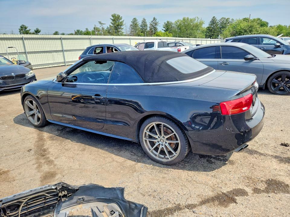 2016 Audi S5 VIN WAUC4AFH1GN009790 COPART salvage auction — FRONT END, Pa - Cert Of Title, sold $2,600 on 2026-07-24 (photo 2)