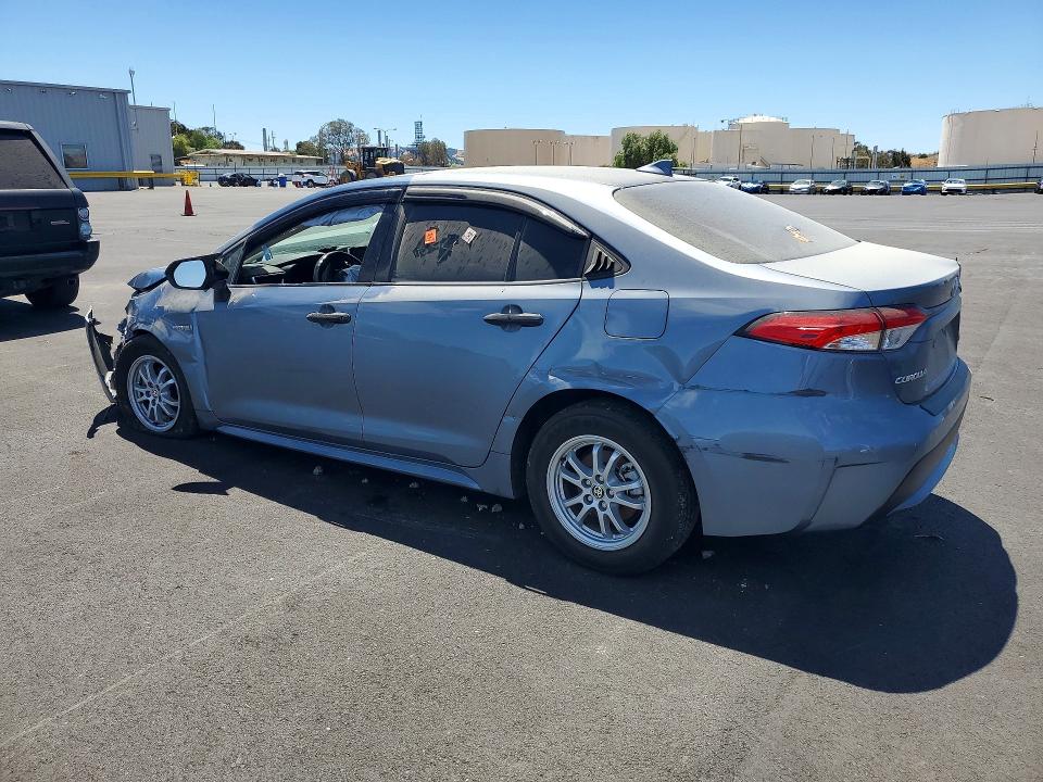 2020 Toyota Corolla VIN JTDEBRBE6LJ006302 COPART salvage auction — FRONT END, Ca - Dis/Dlr/Exp Only Salvage Cert, sold $1,600 on 2026-07-27 (photo 2)