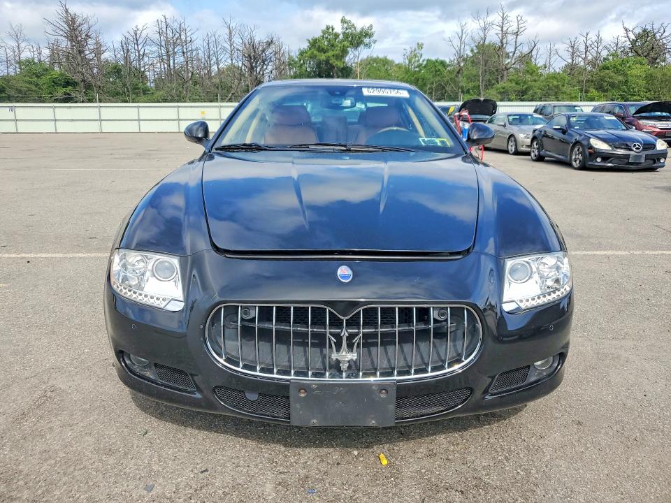 2010 Maserati Quattroporte VIN ZAM39JKA0A0050697 COPART salvage auction — SIDE, NY - MV-907A SALVAGE CERTIFICATE, sold $4,300 on 2026-08-07 (photo 5)