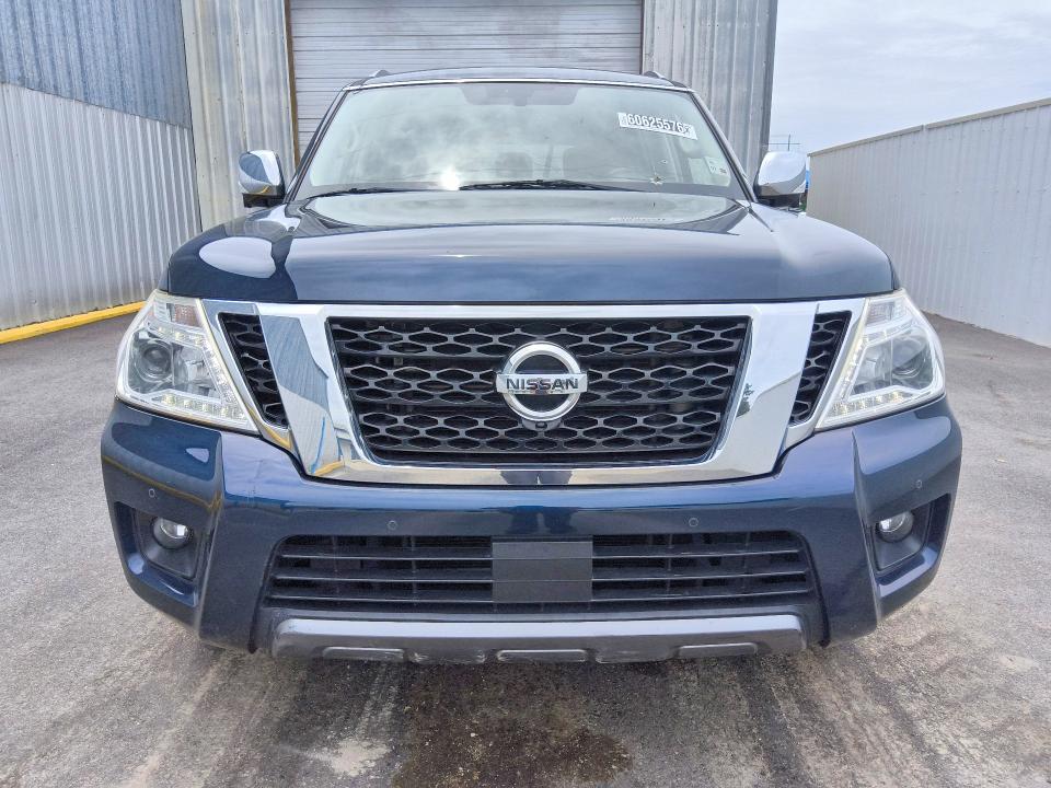 2020 Nissan Armada VIN JN8AY2ND6LX016515 COPART salvage auction — MECHANICAL, LA - CERTIFICATE OF TITLE (P), sold $8,500 on 2026-08-01 (photo 5)