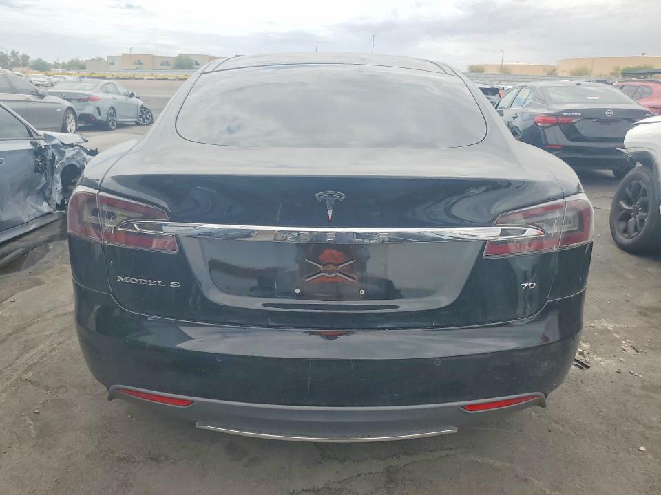 2015 Tesla Model s VIN 5YJSA1E19FF116174 COPART salvage auction — MINOR DENT/SCRATCHES, Nv - Certificate Of Title, sold $1,750 on 2026-07-27 (photo 6)