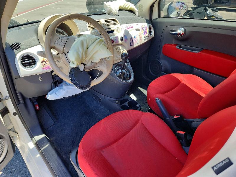 2013 Fiat VIN 3C3CFFDR4DT684460 COPART salvage auction — FRONT END, Ca - Salvage Certificate, sold $225 on 2026-08-18 (photo 8)