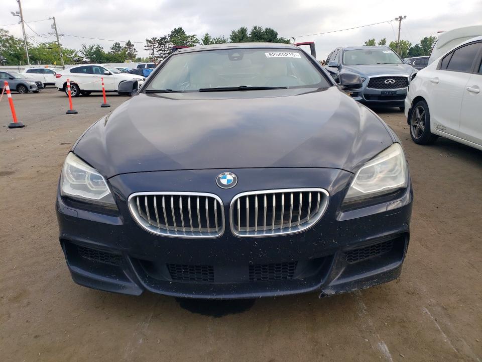 2013 BMW 6 series VIN WBA6B4C58DD098029 COPART salvage auction — MINOR DENT/SCRATCHES, Ct - Certificate Of Title, sold $1,950 on 2026-07-31 (photo 5)