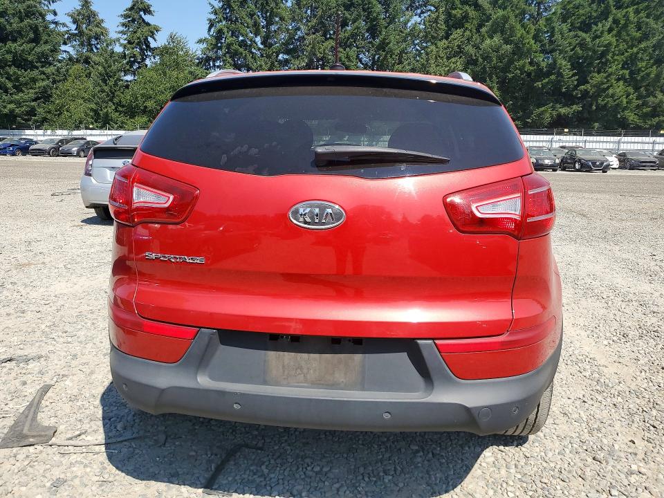 2012 Kia Sportage VIN KNDPBCA25C7265339 COPART salvage auction — MECHANICAL, Wa - Vehicle Cert Of Ownership-Titl, sold $900 on 2026-07-17 (photo 6)
