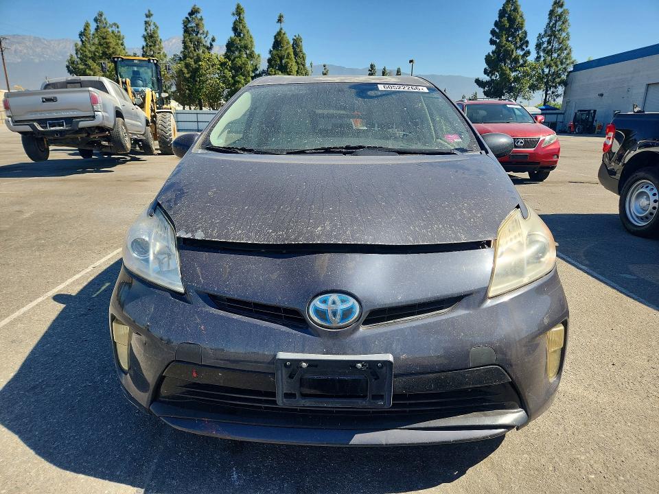 2013 Toyota Prius VIN JTDKN3DUXD1673094 COPART salvage auction — MECHANICAL, Ca - Cert Of Title-Salvaged, sold $2,250 on 2026-07-14 (photo 5)