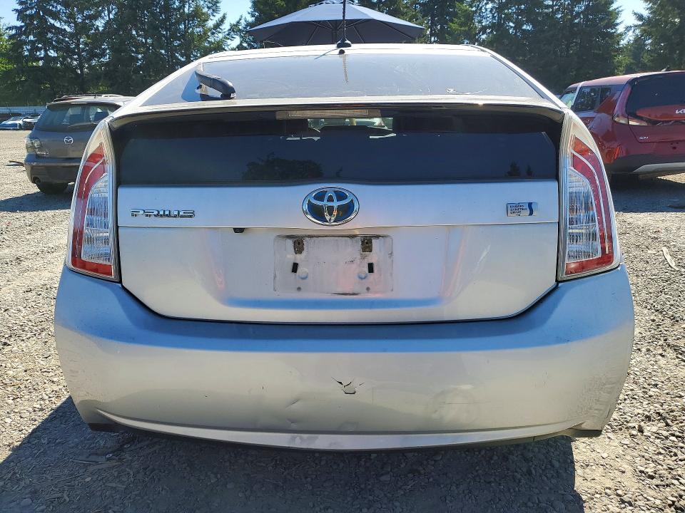 2013 Toyota Prius VIN JTDKN3DUXD5685545 COPART salvage auction — FRONT END, Wa - Bill Of Sale, sold $625 on 2026-07-28 (photo 6)