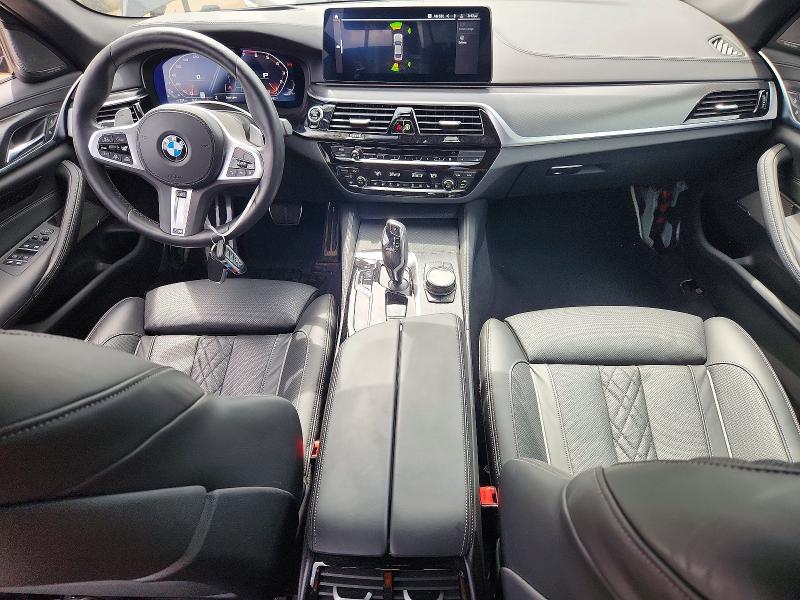 2023 BMW M5 VIN WBA13BK0XPCL25460 COPART salvage auction — WATER/FLOOD, Ks - Cert Of Title-Salvage, sold $27,000 on 2026-08-10 (photo 8)