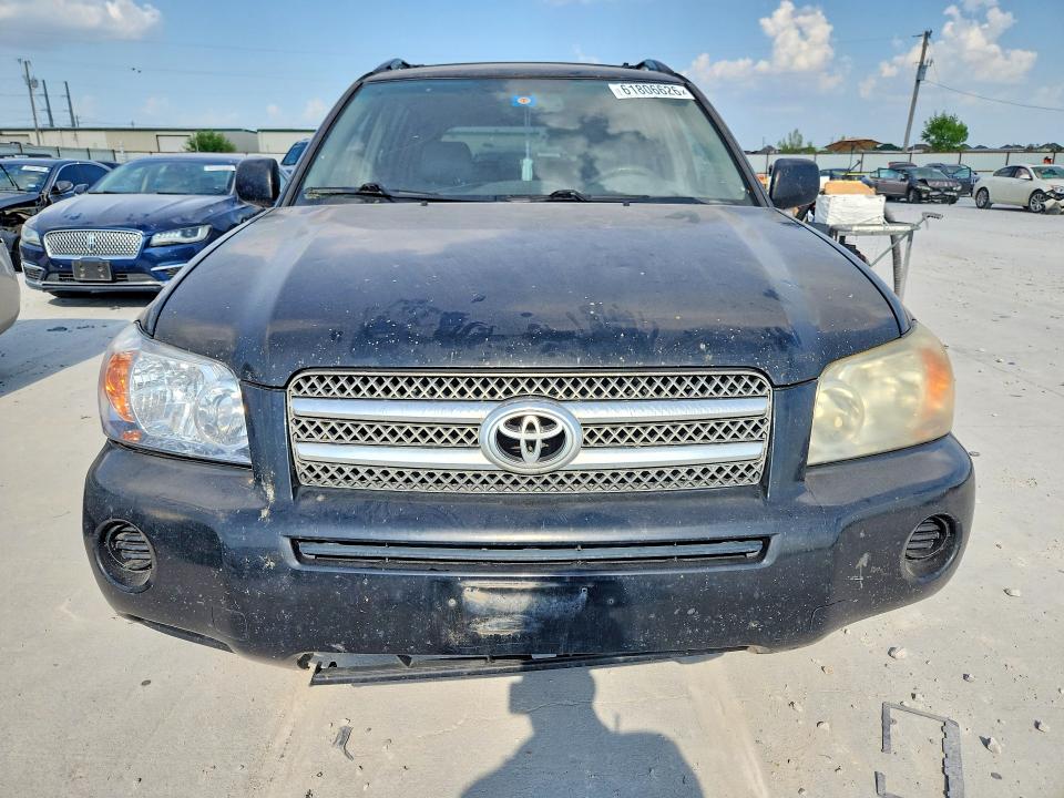 2006 Toyota Highlander hybrid VIN JTEEW21A260021976 COPART salvage auction — FRONT END, TX - CERTIFICATE OF TITLE, sold $175 on 2026-07-28 (photo 5)