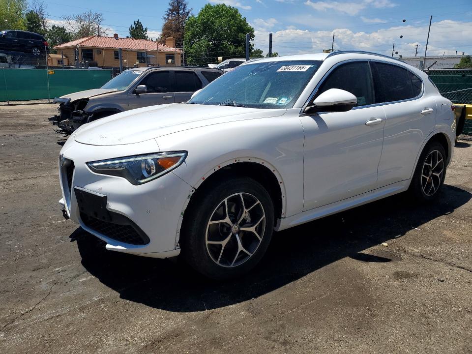 2020 Alfa romeo Stelvio VIN ZASPAKBN2L7C83357 COPART salvage auction — SIDE, Ny - Mv-907A Salvage Certificate, sold $4,300 on 2026-08-13 (photo 1)