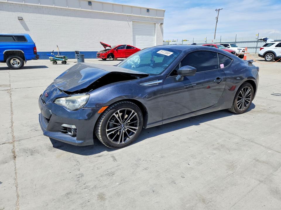 2015 Subaru Brz VIN JF1ZCAC12F8602651 COPART salvage auction — FRONT END, Ut - Salvage Certificate, sold $1,150 on 2026-07-20 (photo 1)