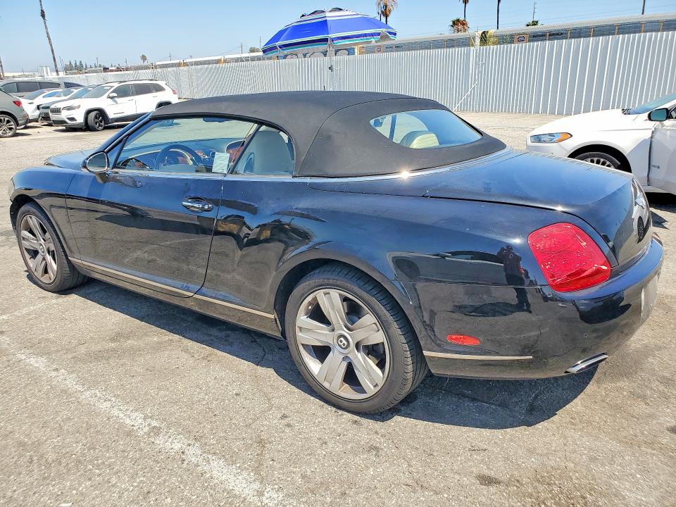2007 Bentley Continental VIN SCBDR33W77C048809 COPART salvage auction — FRONT END, CA - SALVAGE CERTIFICATE, sold $7,800 on 2026-09-01 (photo 2)