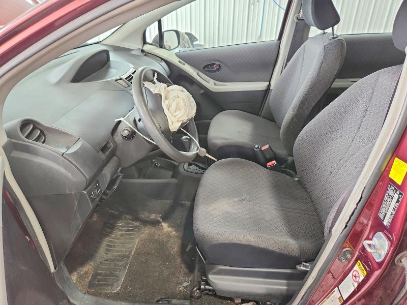 2010 Toyota Yaris VIN JTDKT4K32A5280393 COPART salvage auction — FRONT END, Oh - Cert Of Title-Salvage, sold $400 on 2026-07-28 (photo 7)