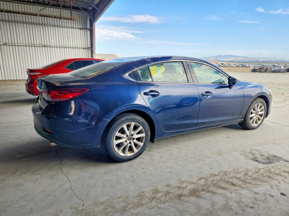 2016 Mazda 6 VIN JM1GJ1U55G1445359 COPART salvage auction — ROOF, CA - SALVAGE CERTIFICATE, sold $650 on 2026-07-23 (photo 3)