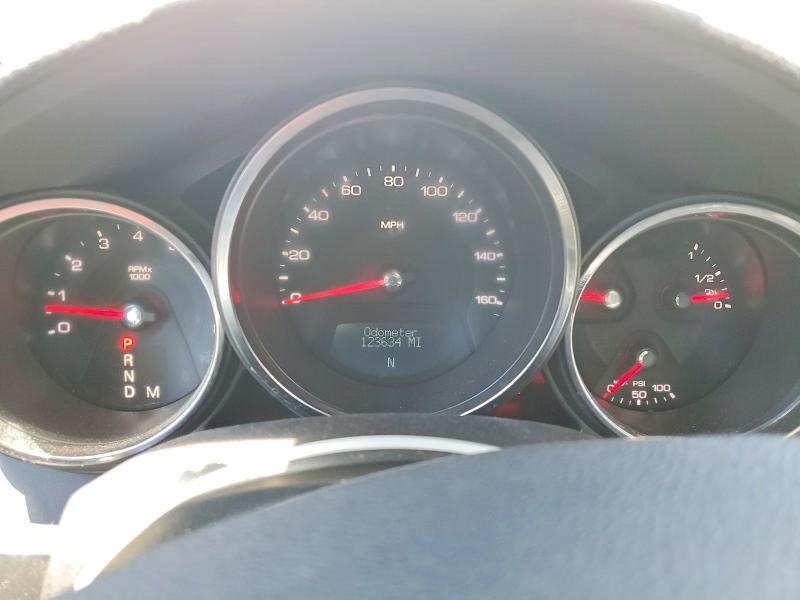 2010 Cadillac Cts VIN 1G6DE5EG9A0142759 COPART salvage auction — INTERIOR BURN, Ca - Salvage Certificate, sold $200 on 2026-07-22 (photo 9)