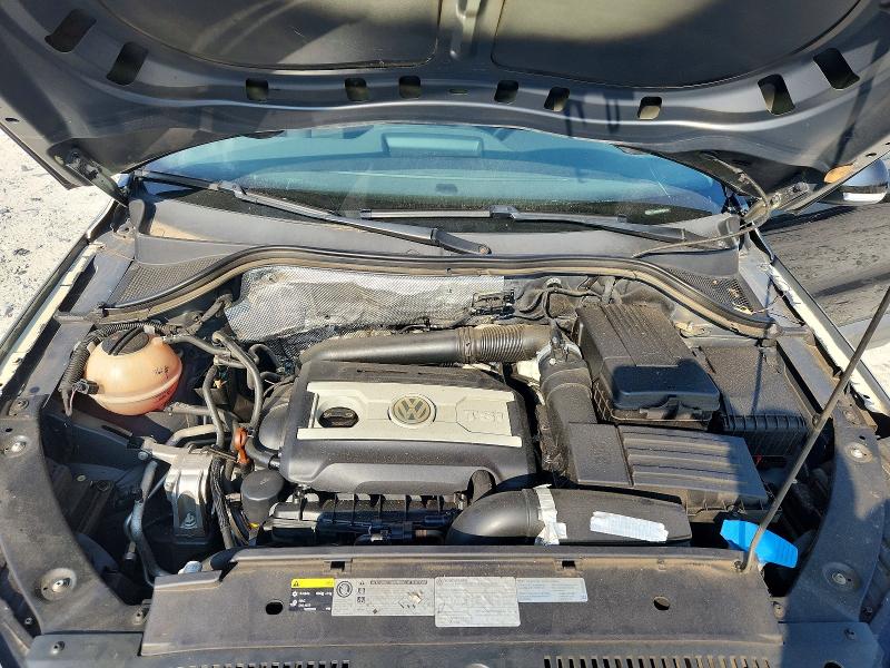 2013 Volkswagen Tiguan VIN WVGAV7AX8DW553973 COPART salvage auction — REAR END, Ga - Cert Of Title-Salvage, sold $750 on 2026-08-03 (photo 9)
