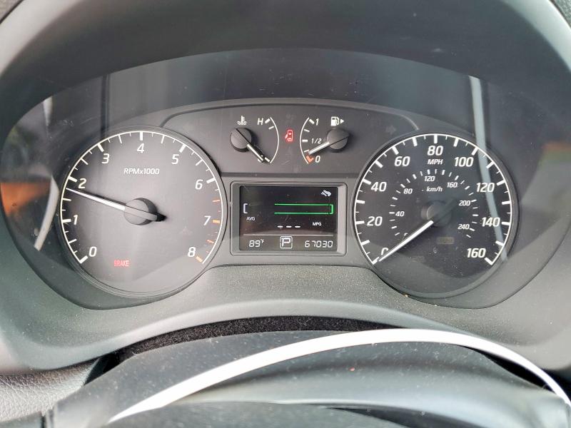 2017 Nissan Sentra VIN 3N1AB7AP0HY377080 COPART salvage auction — MINOR DENT/SCRATCHES, Salvage Title, sold $1,300 on 2026-07-17 (photo 9)