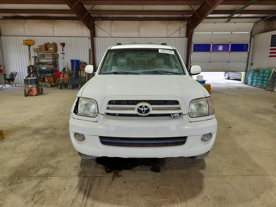 2005 Toyota Sequoia VIN 5TDBT44A75S238023 COPART salvage auction — MECHANICAL, WV - NON PUBLIC CLEAN TITLE, sold $350 on 2026-07-18 (photo 5)