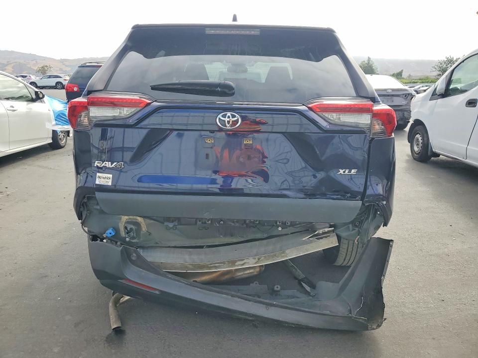 2019 Toyota Rav 4 VIN JTMW1RFV7KJ016319 COPART salvage auction — REAR END, Ca - Salvage Certificate, sold $8,300 on 2026-07-21 (photo 6)
