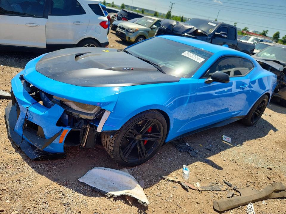 2022 Chevrolet Camaro VIN 1G1FK1R68N0117083 — COPART salvage auction photo
