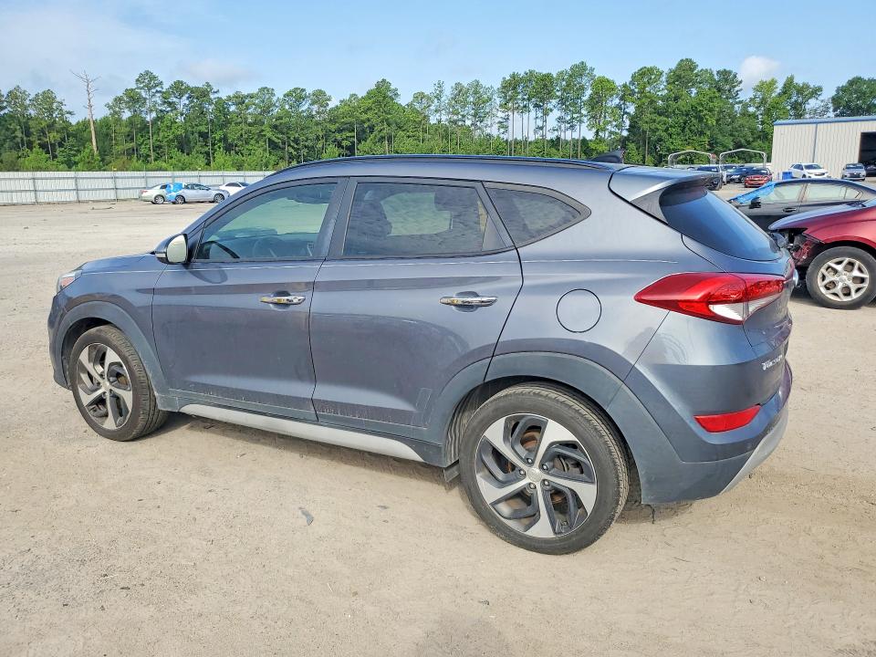2018 Hyundai Tucson VIN KM8J33A28JU750328 COPART salvage auction — MINOR DENT/SCRATCHES, SC - CERTIFICATE OF TITLE, sold $3,950 on 2026-07-27 (photo 2)
