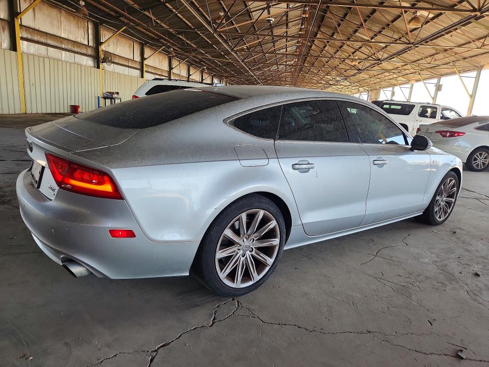 2012 Audi A7 VIN WAUSGAFCXCN001527 COPART salvage auction — NORMAL WEAR, Az - Certificate Of Title, sold $1,850 on 2026-07-27 (photo 3)