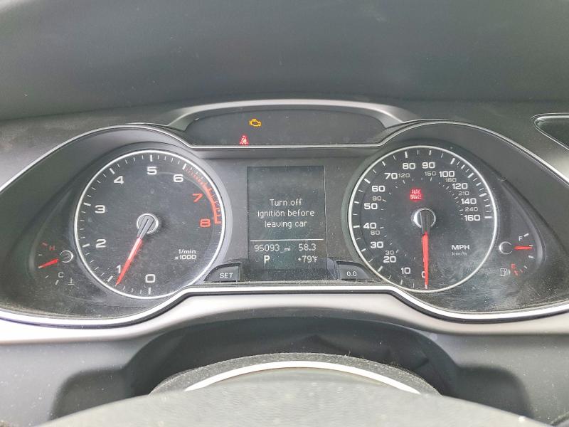 2013 Audi A4 VIN WA19FAFL1DA117612 COPART salvage auction — FRONT END, Salvage Title, sold $200 on 2026-07-21 (photo 9)