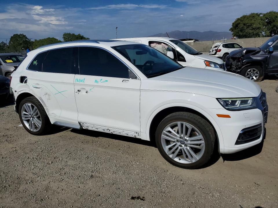 2018 Audi Q5 VIN WA1CNAFY3J2124538 COPART salvage auction — SIDE, Ca - Salvage Certificate, sold $4,900 on 2026-07-24 (photo 4)