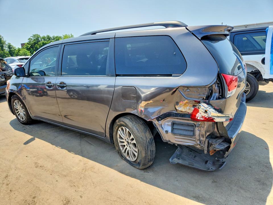 2014 Toyota Sienna VIN 5TDYK3DC7ES450607 COPART salvage auction — REAR END, CT - CERTIFICATE OF TITLE, sold $1,600 on 2026-07-31 (photo 2)