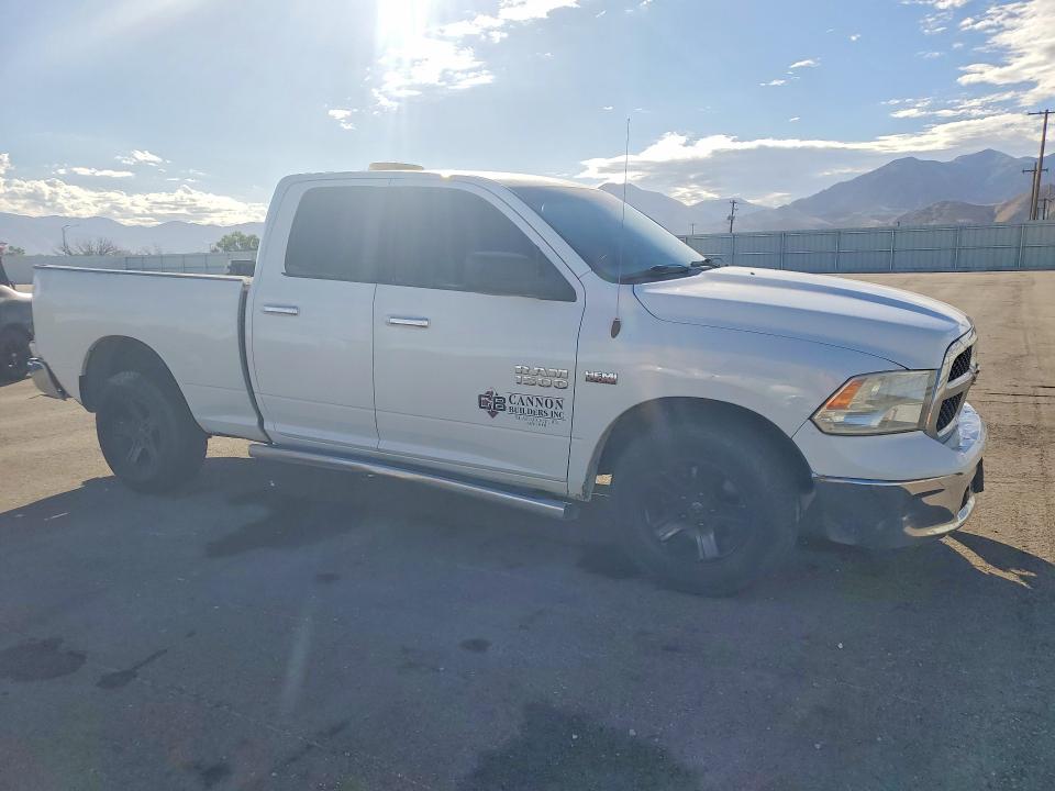 2014 Ram 1500 VIN 1C6RR7GTXES312979 COPART salvage auction — REAR END, ID - CERTIFICATE OF TITLE, sold $150 on 2026-07-10 (photo 4)