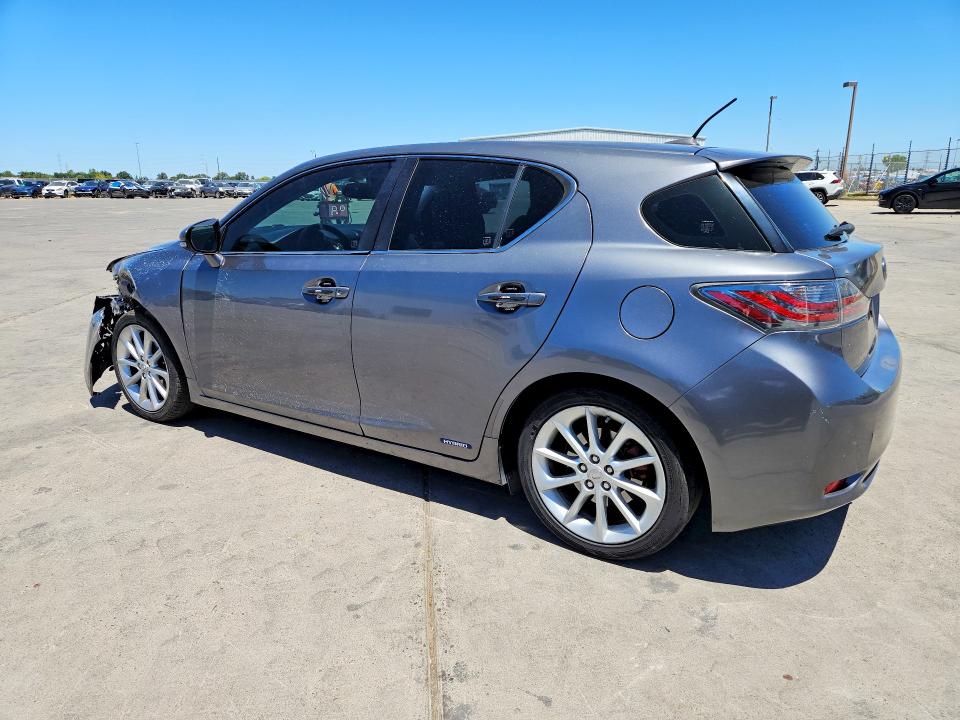 2014 Lexus Ct 200 VIN JTHKD5BHXE2196584 COPART salvage auction — FRONT END, CA - SALVAGE CERTIFICATE, sold $1,750 on 2026-07-13 (photo 2)