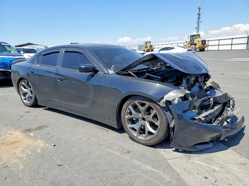 2015 Dodge Charger VIN 2C3CDXCT7FH871504 COPART salvage auction — FRONT END, Ca - Cert Of Title-Salvaged, sold $900 on 2026-08-20 (photo 4)