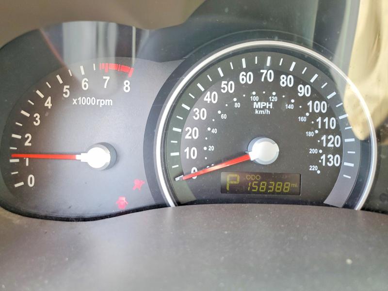 2011 Kia SEDONA VIN KNDMH4C72B6387256 COPART salvage auction — MECHANICAL, Fl - Certificate Of Title, sold $725 on 2026-07-13 (photo 9)