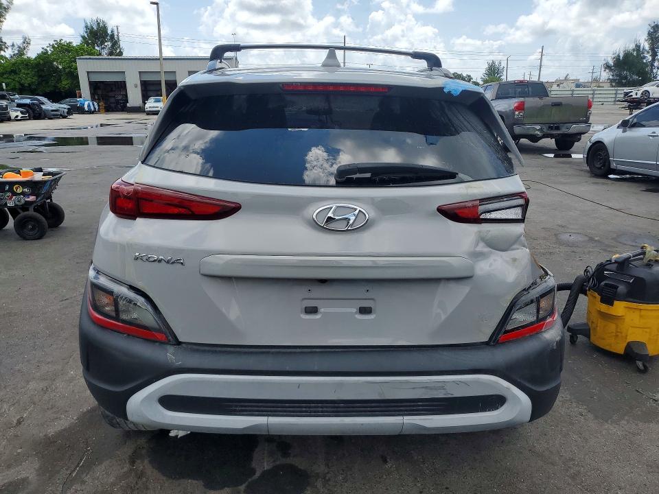 2022 Hyundai Kona VIN KM8K62AB6NU870429 COPART salvage auction — FRONT END, Fl - Certificate Of Title (P), sold $2,600 on 2026-07-29 (photo 6)