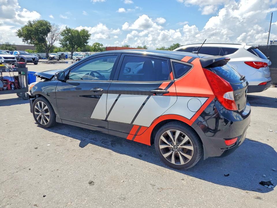 2015 Hyundai Accent VIN KMHCU5AE0FU234158 COPART salvage auction — FRONT END, Fl - Cert Of Title Slvg Rebuildable, sold $950 on 2026-07-09 (photo 2)
