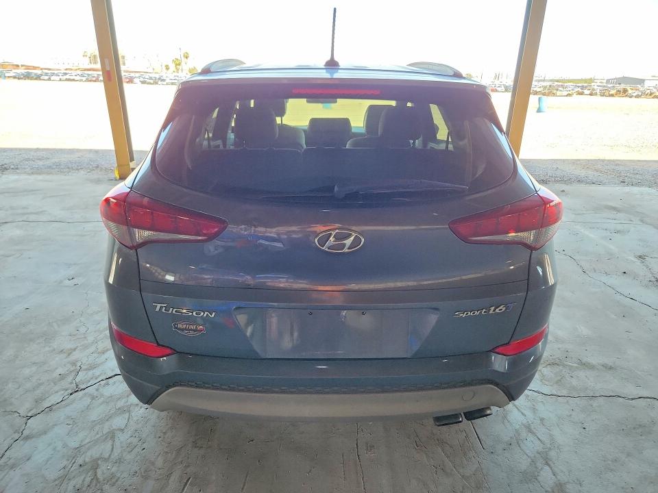 2017 Hyundai Tucson VIN KM8J33A24HU524295 COPART salvage auction — FRONT END, AZ - CERTIFICATE OF TITLE, sold $1,600 on 2026-07-29 (photo 6)
