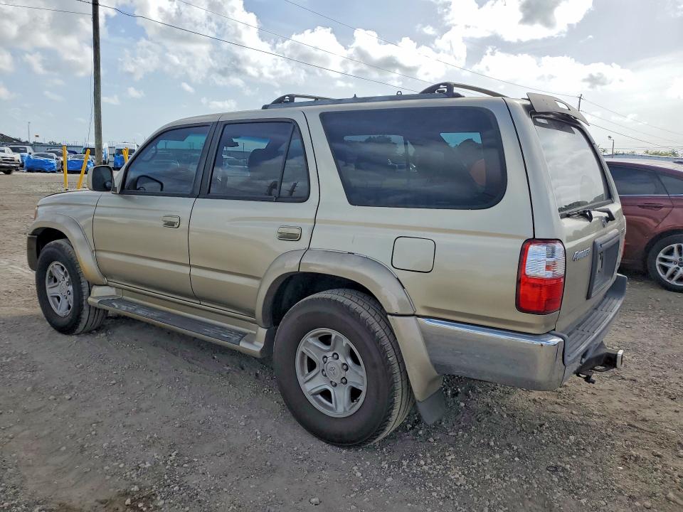 2001 Toyota 4runner VIN JT3GN86R510187391 COPART salvage auction — FRONT END, Fl - Cert Of Title Slvg Rebuildable, sold $20 on 2026-07-29 (photo 2)
