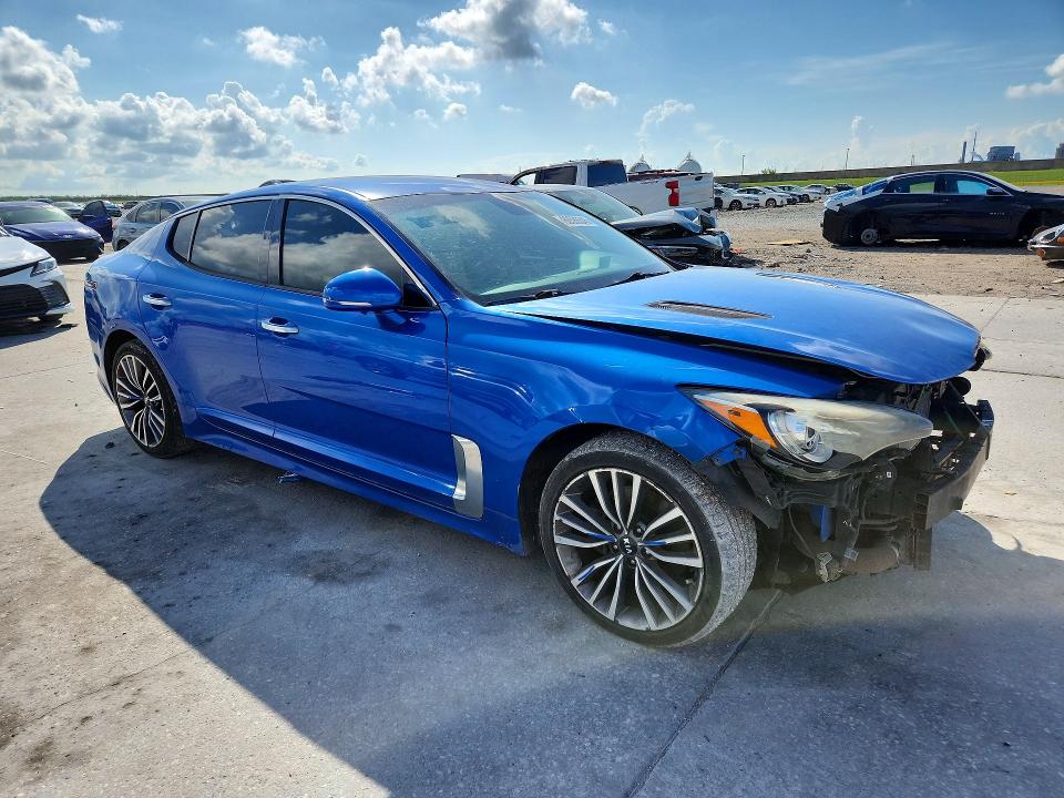 2019 Kia Stinger VIN KNAE15LA3K6060050 COPART salvage auction — FRONT END, LA - CERTIFICATE OF TITLE, sold $2,650 on 2026-07-29 (photo 4)