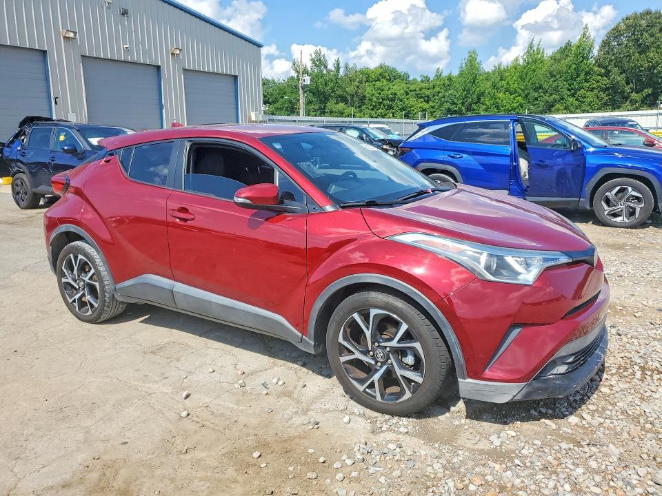 2018 Toyota C-hr VIN NMTKHMBX6JR002626 COPART salvage auction — MINOR DENT/SCRATCHES, Ms - Certificate Of Title (P), sold $5,800 on 2026-07-30 (photo 4)