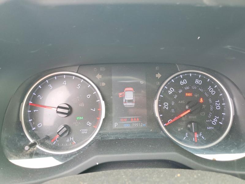 2019 Toyota Rav 4 VIN JTMP1RFV1KD024760 COPART salvage auction — FRONT END, CA - SALVAGE CERTIFICATE, sold $1,200 on 2026-07-29 (photo 9)