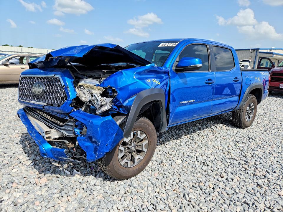 2018 Toyota Tacoma VIN 5TFCZ5AN1JX158706 COPART salvage auction — FRONT END, Fl - Cert Of Title Slvg Rebuildable, sold $200 on 2026-07-21 (photo 1)