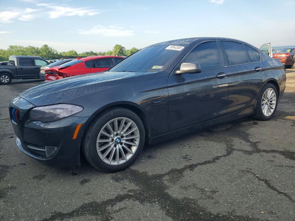2013 BMW 5er VIN WBAFU7C58DDU72554 COPART salvage auction — WATER/FLOOD, Pa - Cert Of Salvage-W=Flood Veh, sold $2,250 on 2026-07-17 (photo 1)