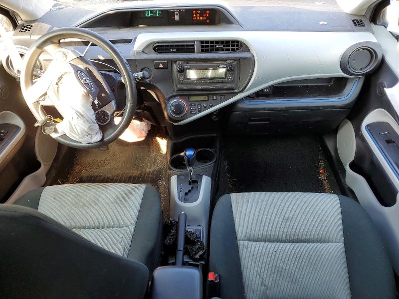 2012 Toyota Prius c VIN JTDKDTB35C1508484 COPART salvage auction — FRONT END, Mi - Certificate Of Title, sold $500 on 2026-07-31 (photo 8)