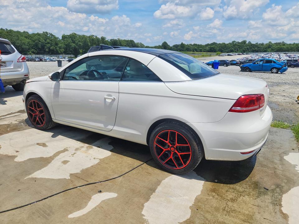 2013 Volkswagen Eos VIN WVWBW8AH7DV000287 COPART salvage auction — MINOR DENT/SCRATCHES, Ga - Certificate Of Title, sold $375 on 2026-07-19 (photo 2)