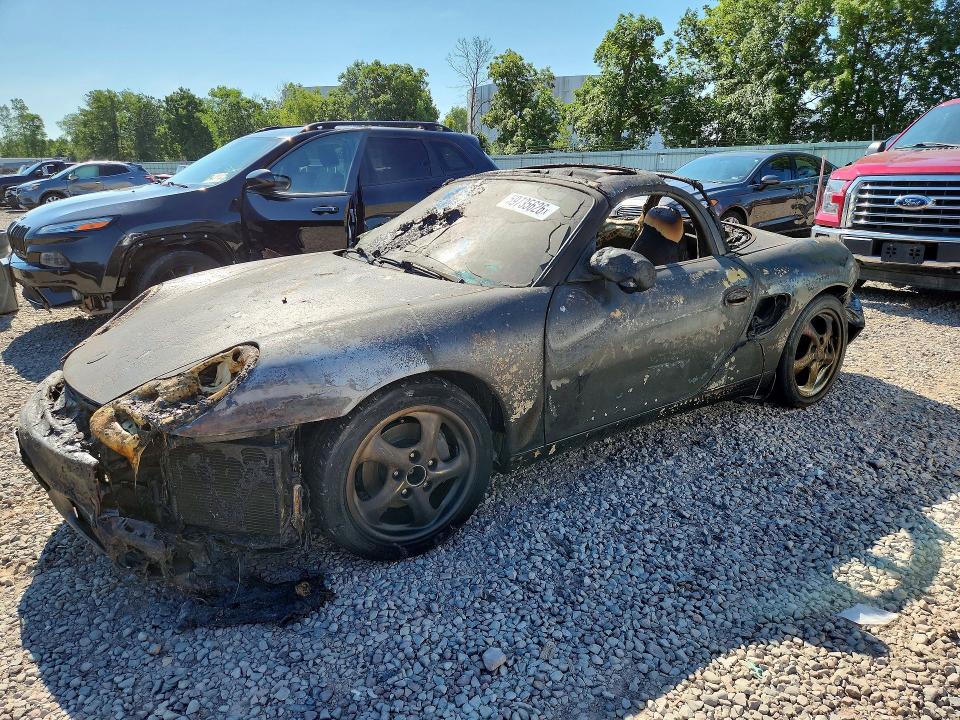 1998 Porsche Boxster VIN WP0CA2982WU621286 COPART salvage auction — BURN, Ny - Mv-907A Salvage Certificate, sold $250 on 2026-07-13 (photo 1)