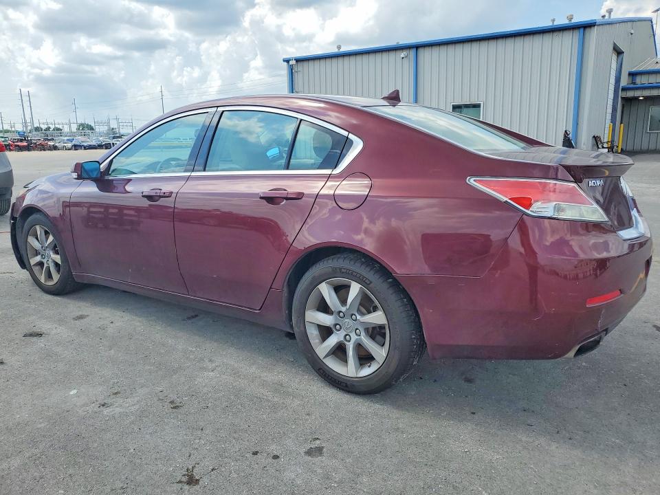 2012 Acura Tl VIN 19UUA8F51CA029295 COPART salvage auction — FRONT END, Ok - Certificate Of Title, sold $500 on 2026-07-10 (photo 2)